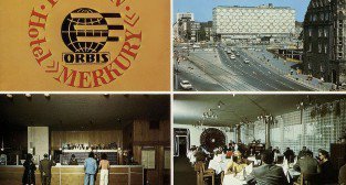 Hotel Merkury - 1974-1976  Foto: Pocztówka KAW / fotopolska