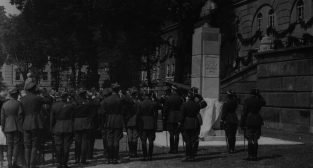 Cytadela pomnik Pilsudskiego 1930  Foto: NAC domena publiczna