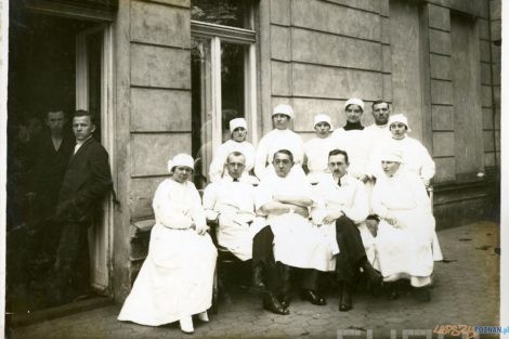 Ireneusz Wierzejewski w klinice im. Gasiorowskiego 1923  Foto: Muzeum Uniwersytetu Medycznego / Cyryl