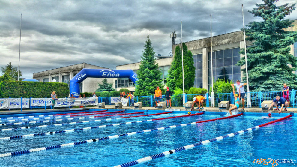 Basen 50-metrowy Chwiałka podczas zawodów triathlonowych fot. Bartosz Jasiński  Foto:  Bartosz Jasiński / POSiR