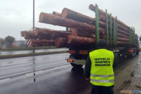 Niebezpieczna nadwaga na drogach  Foto: WITD Poznań