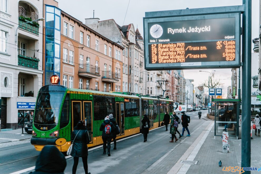 Dabrowskiego przystanek Rynek Jeżycki [UMP]  Foto: UMP / materiały prasowe