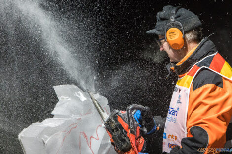 XV Poznań Ice Festival 2021: konkurs rzeźby małej - Arena, Po  Foto: Paweł Rychter