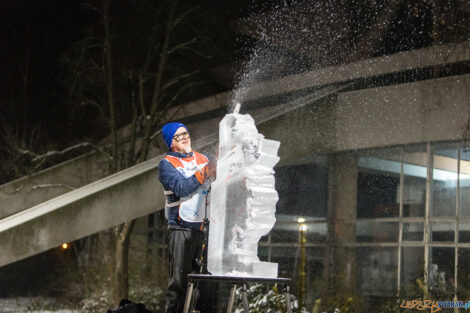 XV Poznań Ice Festival 2021: konkurs rzeźby małej - Arena, Po  Foto: Paweł Rychter