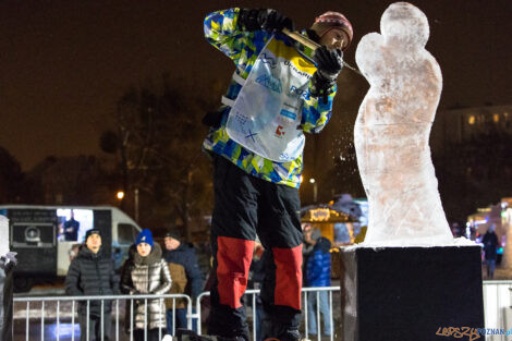 XV Poznań Ice Festival 2021: konkurs rzeźby małej - Arena, Po  Foto: Paweł Rychter