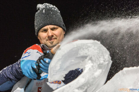 XV Poznań Ice Festival 2021: konkurs rzeźby małej - Arena, Po  Foto: Paweł Rychter