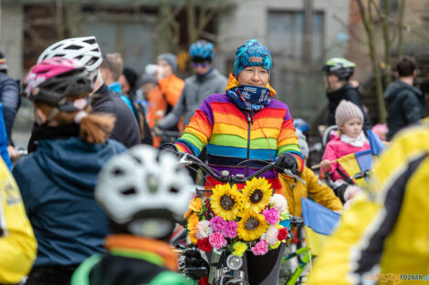 Rowerowe przywitanie wiosny 2022  Foto: lepszyPOZNAN.pl/Piotr Rychter