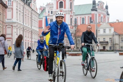 Rowerowe przywitanie wiosny 2022  Foto: lepszyPOZNAN.pl/Piotr Rychter