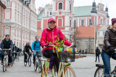 Rowerowe przywitanie wiosny 2022  Foto: lepszyPOZNAN.pl/Piotr Rychter