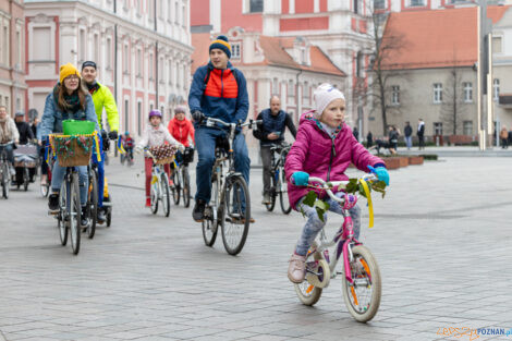 Rowerowe przywitanie wiosny 2022  Foto: lepszyPOZNAN.pl/Piotr Rychter