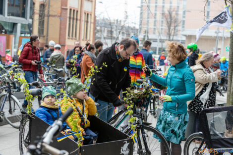 Rowerowe przywitanie wiosny 2022  Foto: lepszyPOZNAN.pl/Piotr Rychter