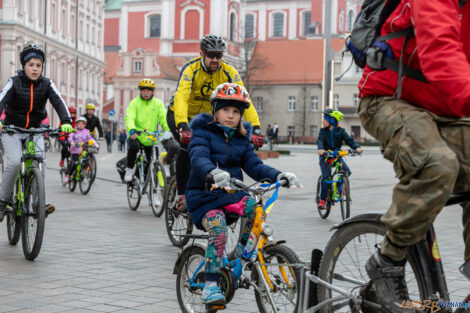 Rowerowe przywitanie wiosny 2022  Foto: lepszyPOZNAN.pl/Piotr Rychter