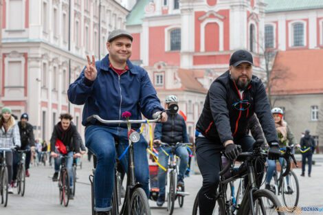 Rowerowe przywitanie wiosny 2022  Foto: lepszyPOZNAN.pl/Piotr Rychter