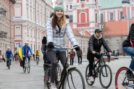 Rowerowe przywitanie wiosny 2022  Foto: lepszyPOZNAN.pl/Piotr Rychter