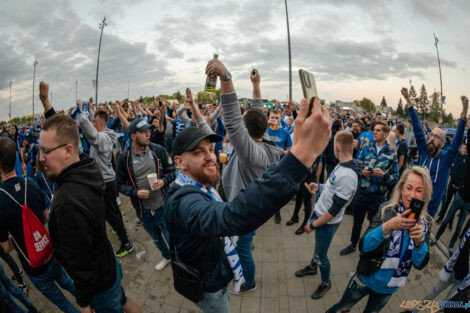 Mistrz, Mistrz, kolejorz!  Foto: lepszyPOZNAN.pl/Piotr Rychter