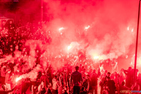 Mistrz, Mistrz, kolejorz!  Foto: lepszyPOZNAN.pl/Piotr Rychter