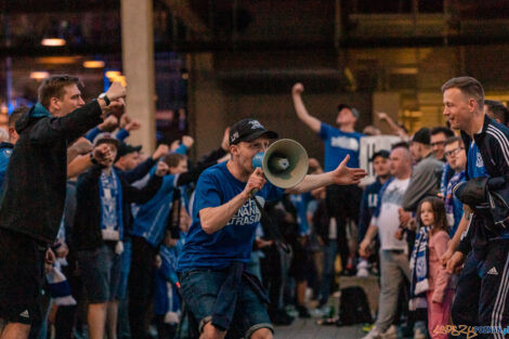 Mistrz, Mistrz, kolejorz!  Foto: lepszyPOZNAN.pl/Piotr Rychter