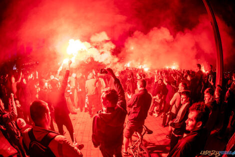 Mistrz, Mistrz, kolejorz!  Foto: lepszyPOZNAN.pl/Piotr Rychter