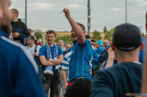 Mistrz, Mistrz, kolejorz!  Foto: lepszyPOZNAN.pl/Piotr Rychter