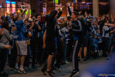 Mistrz, Mistrz, kolejorz!  Foto: lepszyPOZNAN.pl/Piotr Rychter