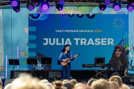 Cały Poznań Ukulele 2024 - Julia Traser  Foto: lepszyPOZNAN.pl/Piotr Rychter