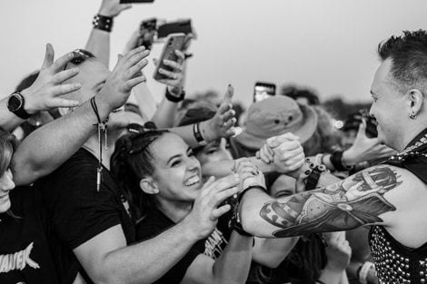 Koncert Nocny Kochanek - Rockowizna Festiwal 2024 Poznań  Foto: lepszyPOZNAN.pl/Piotr Rychter