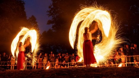 kolektyw Freakus – spektakularny pokaz ognia  Foto: kolektyw Freakus – spektakularny pokaz ognia