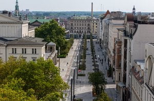 plac Wolności, hotel Bazar  Foto: lepszyPOZNAN.pl / Piotr Rychter