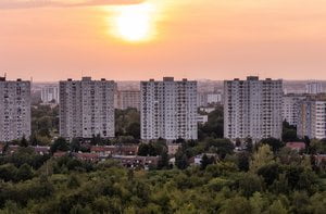 Poznań, zdjęcia z drona, os Orła Białego  Foto: lepszyPOZNAN.pl / Piotr Rychter