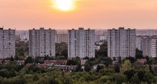 Poznań, zdjęcia z drona, os Orła Białego  Foto: lepszyPOZNAN.pl / Piotr Rychter