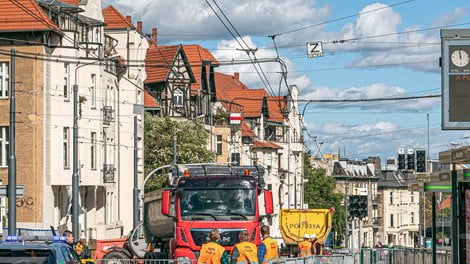 W sobotę, od pierwszych kursów, tramwaje wrócą na ulicę Roosevelta, a autobusy linii 164 na Kraszewskiego  Foto: materiały prasowe / MPK Poznań