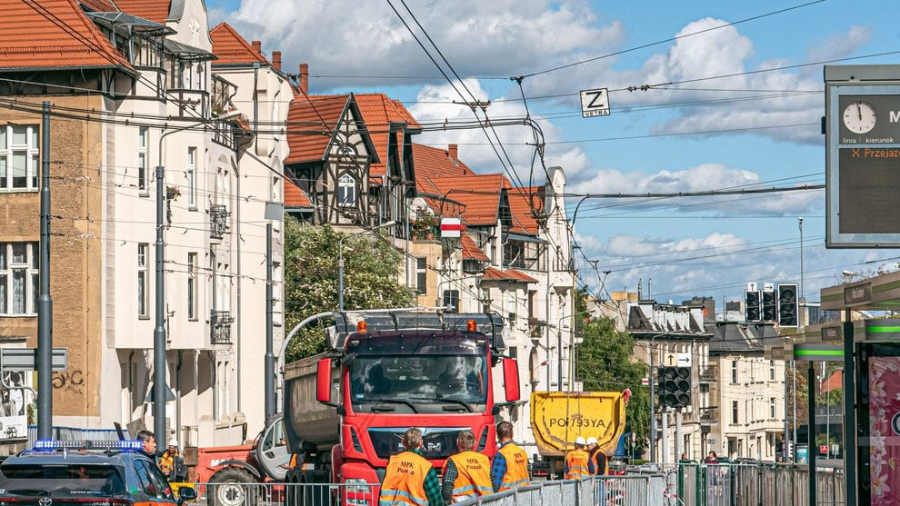 W sobotę, od pierwszych kursów, tramwaje wrócą na ulicę Roosevelta, a autobusy linii 164 na Kraszewskiego  Foto: materiały prasowe / MPK Poznań