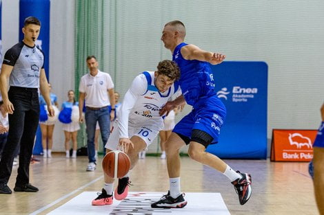 Enea basket Poznań - AWF Sensation Kotwica Port Morski Kołobrz  Foto: lepszyPOZNAN.pl / Piotr Rychter