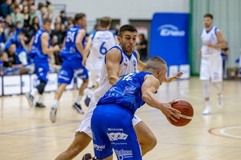 Enea basket Poznań - AWF Sensation Kotwica Port Morski Kołobrz  Foto: lepszyPOZNAN.pl / Piotr Rychter