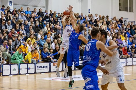 Enea basket Poznań - AWF Sensation Kotwica Port Morski Kołobrz  Foto: lepszyPOZNAN.pl / Piotr Rychter