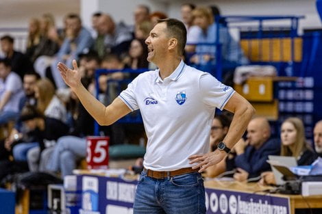 Enea basket Poznań - AWF Sensation Kotwica Port Morski Kołobrz  Foto: lepszyPOZNAN.pl / Piotr Rychter