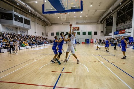 Enea basket Poznań - AWF Sensation Kotwica Port Morski Kołobrz  Foto: lepszyPOZNAN.pl / Piotr Rychter