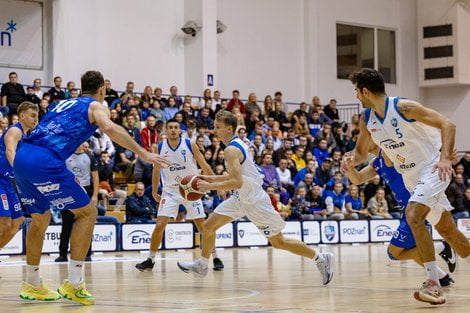 Enea basket Poznań - AWF Sensation Kotwica Port Morski Kołobrz  Foto: lepszyPOZNAN.pl / Piotr Rychter