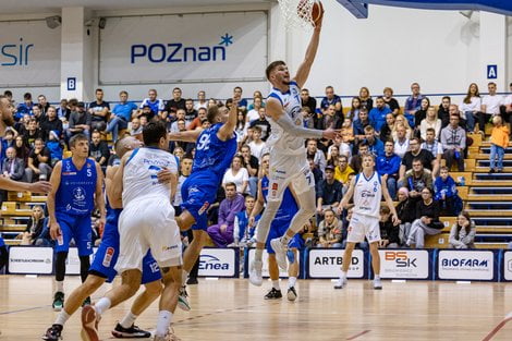 Enea basket Poznań - AWF Sensation Kotwica Port Morski Kołobrz  Foto: lepszyPOZNAN.pl / Piotr Rychter