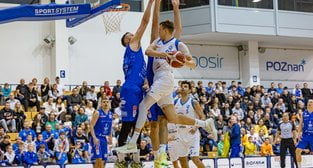 Enea basket Poznań - AWF Sensation Kotwica Port Morski Kołobrz  Foto: lepszyPOZNAN.pl / Piotr Rychter