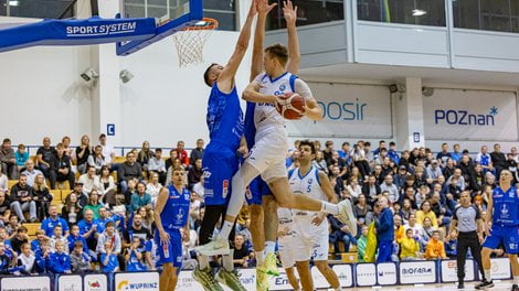 Enea basket Poznań - AWF Sensation Kotwica Port Morski Kołobrz  Foto: lepszyPOZNAN.pl / Piotr Rychter