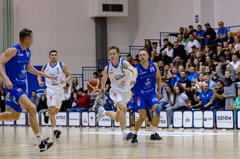 Enea basket Poznań - AWF Sensation Kotwica Port Morski Kołobrz  Foto: lepszyPOZNAN.pl / Piotr Rychter