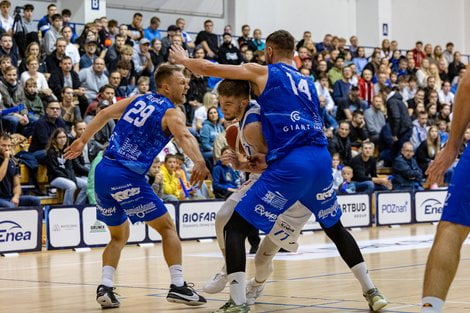 Enea basket Poznań - AWF Sensation Kotwica Port Morski Kołobrz  Foto: lepszyPOZNAN.pl / Piotr Rychter