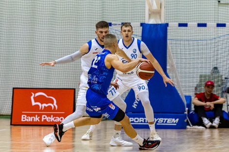 Enea basket Poznań - AWF Sensation Kotwica Port Morski Kołobrz  Foto: lepszyPOZNAN.pl / Piotr Rychter