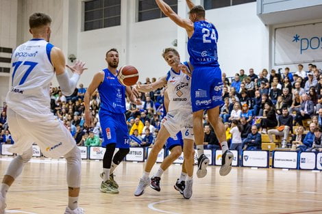 Enea basket Poznań - AWF Sensation Kotwica Port Morski Kołobrz  Foto: lepszyPOZNAN.pl / Piotr Rychter