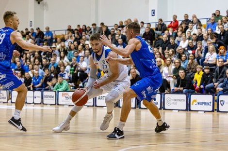 Enea basket Poznań - AWF Sensation Kotwica Port Morski Kołobrz  Foto: lepszyPOZNAN.pl / Piotr Rychter