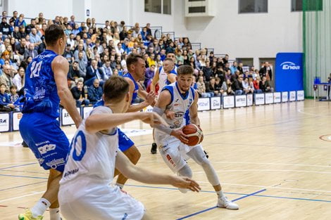 Enea basket Poznań - AWF Sensation Kotwica Port Morski Kołobrz  Foto: lepszyPOZNAN.pl / Piotr Rychter