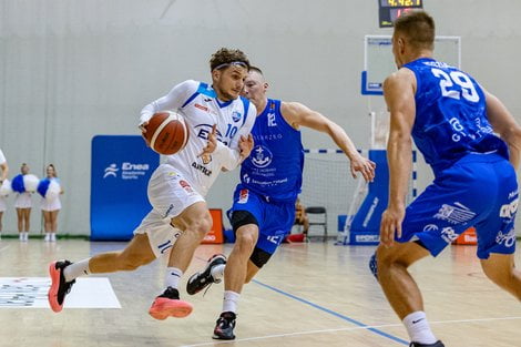 Enea basket Poznań - AWF Sensation Kotwica Port Morski Kołobrz  Foto: lepszyPOZNAN.pl / Piotr Rychter