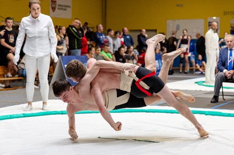 Pucharu Polski Kadetek i Kadetów w Sumo  Foto: lepszyPOZNAN.pl / Piotr Rychter