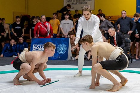 Pucharu Polski Kadetek i Kadetów w Sumo  Foto: lepszyPOZNAN.pl / Piotr Rychter